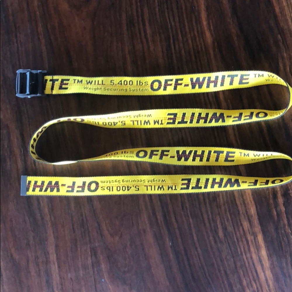 Brand new unworn Off-White industrial belt